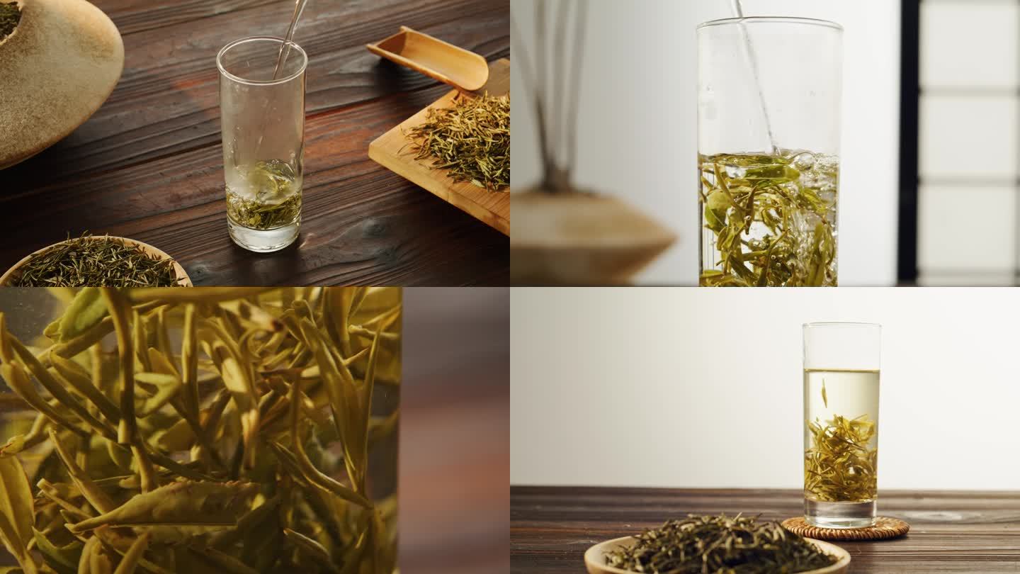 4K高速茶叶玻璃杯泡茶茶具绿茶沏茶