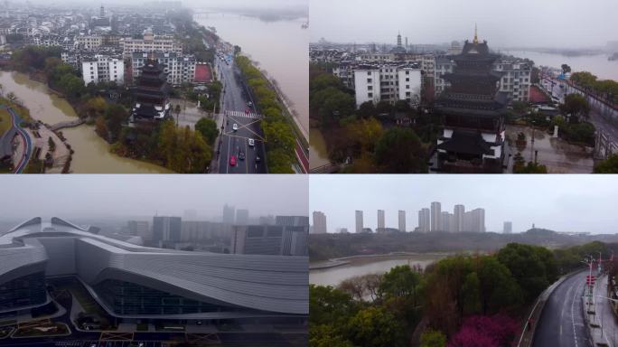 6组衢州 地标 文昌阁 电信大楼