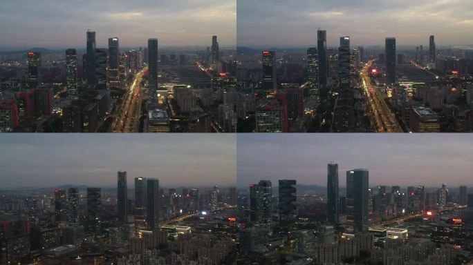 南京河西建筑夜景
