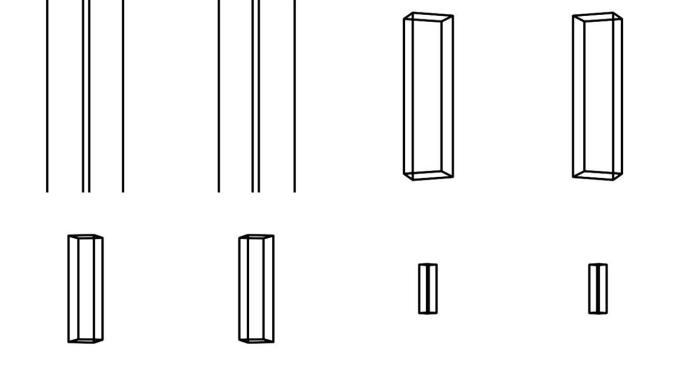 立方体3D运动动画运动图形