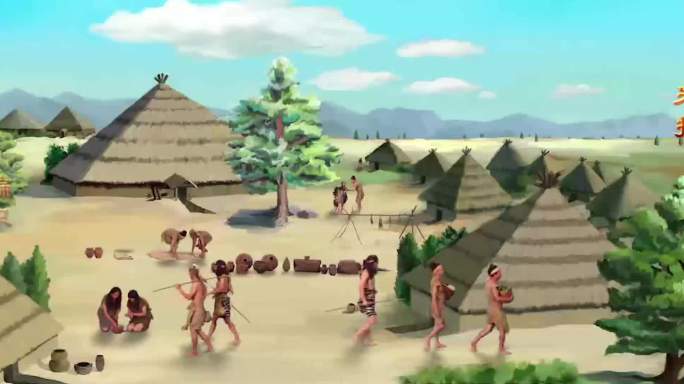 原始部落古人传统文化宣传片