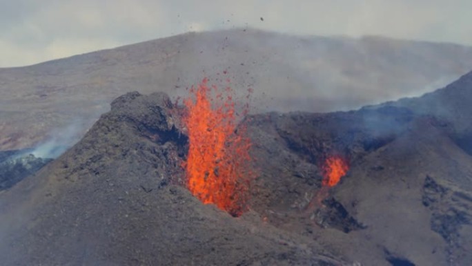 冰岛火山火山爆发
