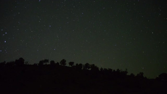 夜星时间流逝的静止