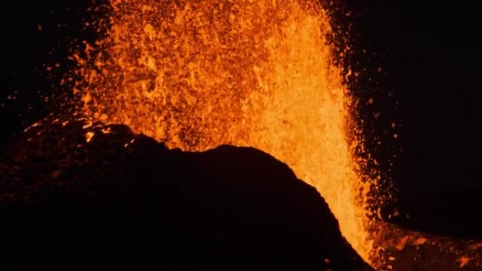 冰岛火山火山爆发