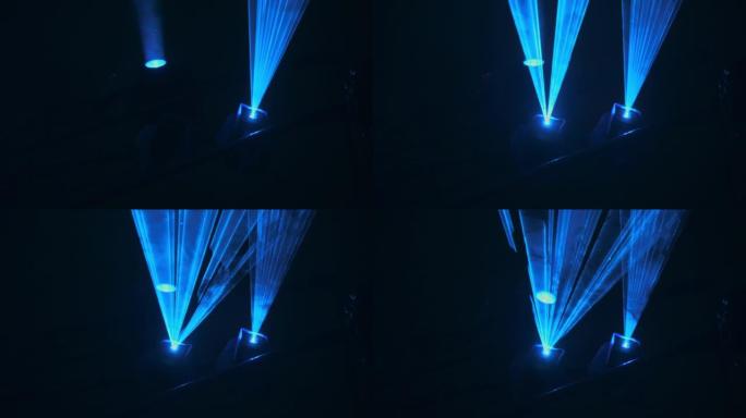 灯光音乐会表演效果动画舞台光线摘要