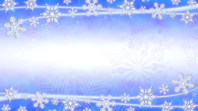 明亮背景下的雪水晶框架线环