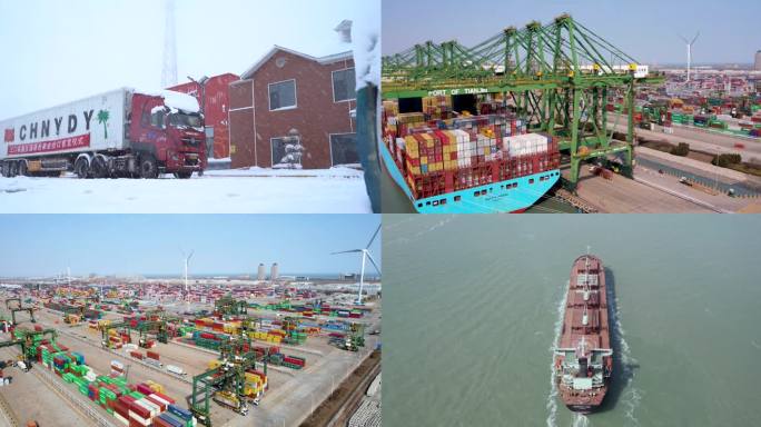 海关进出口企业检查国际贸易港口C
