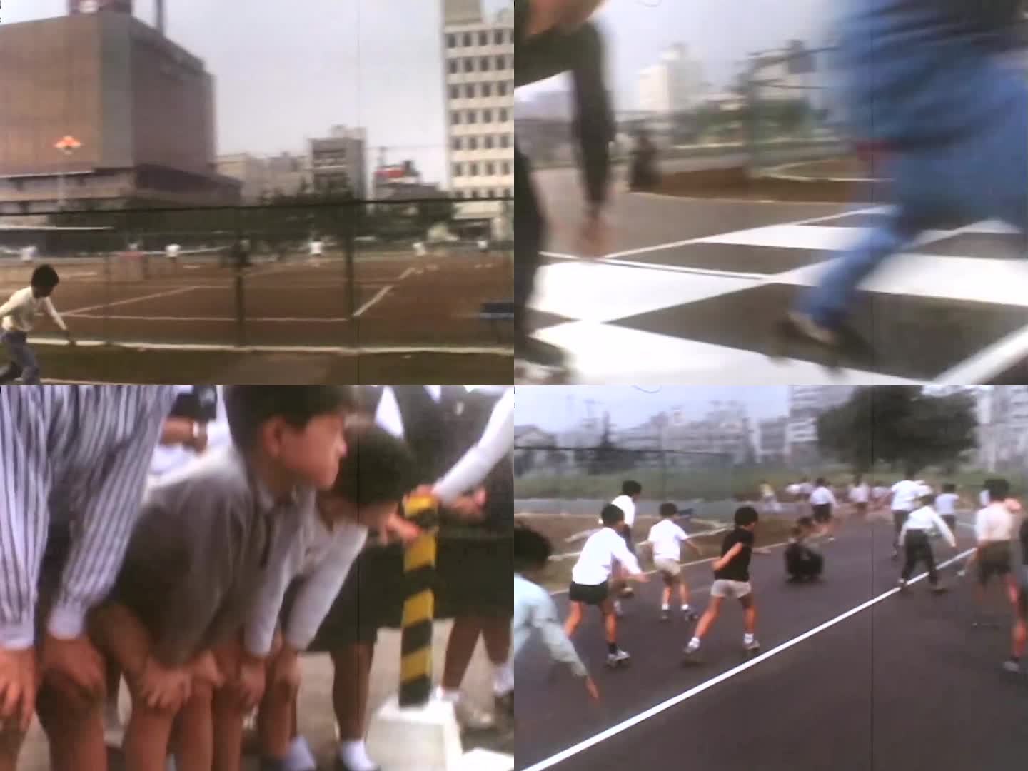 1970年日本 学校轮滑课