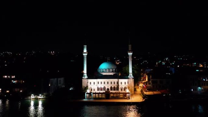 伊斯坦布尔贝勒贝伊清真寺鸟瞰图