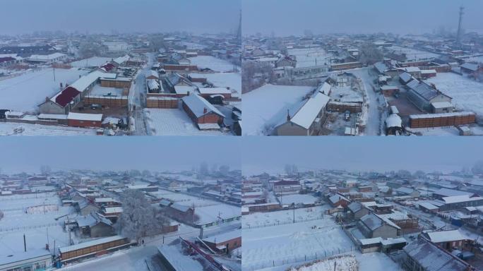 中国吉林雾凇岛雪景