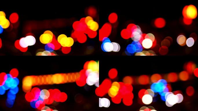 夜间游乐园Bokeh