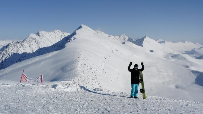 冬季旅游 滑雪爱好者