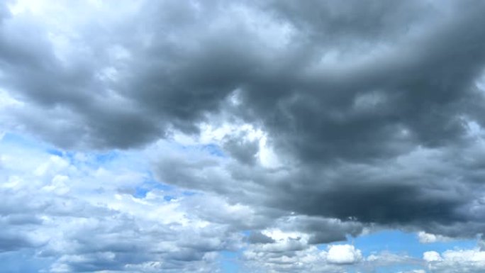 暴风云时间流逝积雨云云雾云层