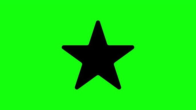 8动画黑星评级奖最佳图标绿屏酒店评价色键