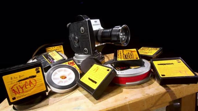 超级16毫米电影胶片相机，带卷轴/罐/摄影/4K运动滑块