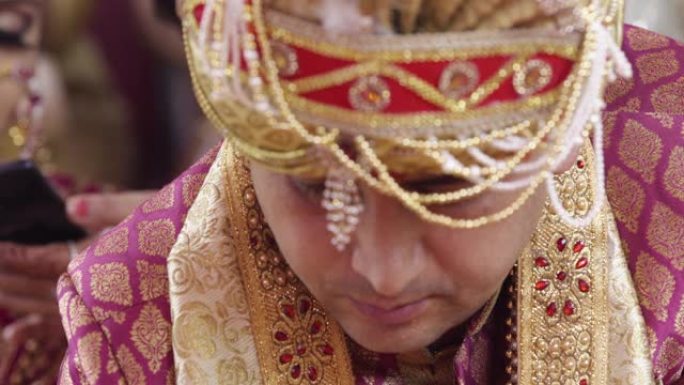 冠状病毒封锁期间的印度婚礼