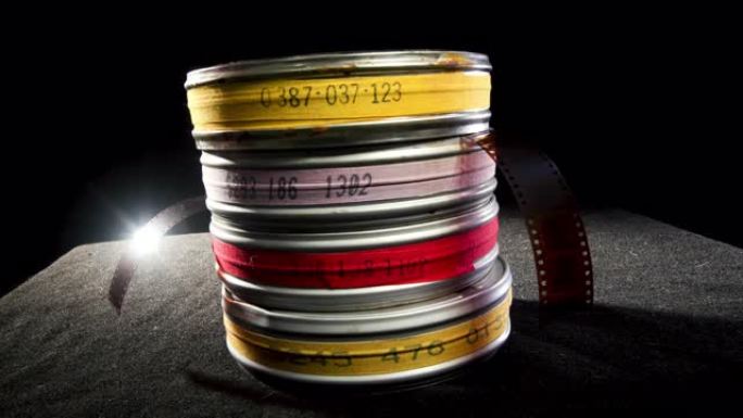 4K 35毫米电影胶片摄影卷轴/罐