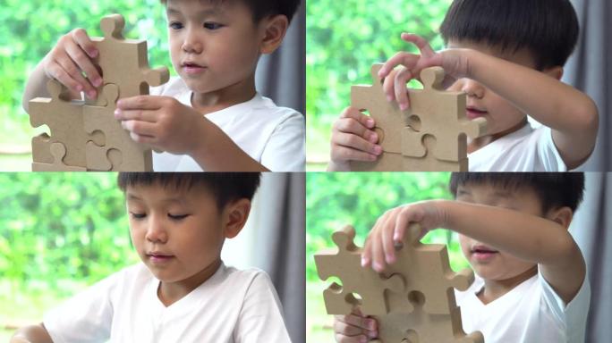 4k亚洲幼儿玩创意益智玩具