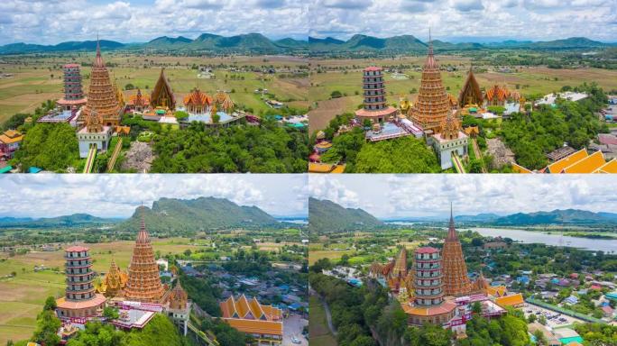老虎洞穴寺庙 (Wat Tham Suea) 是泰国最有趣和美丽的寺庙之一，也是迄今为止北碧府最美丽