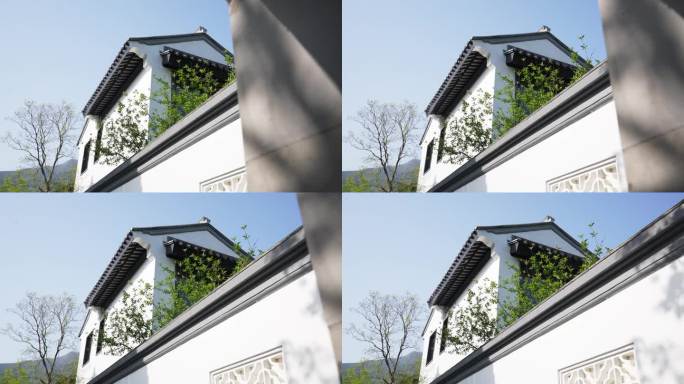 中式传统园林建筑别墅