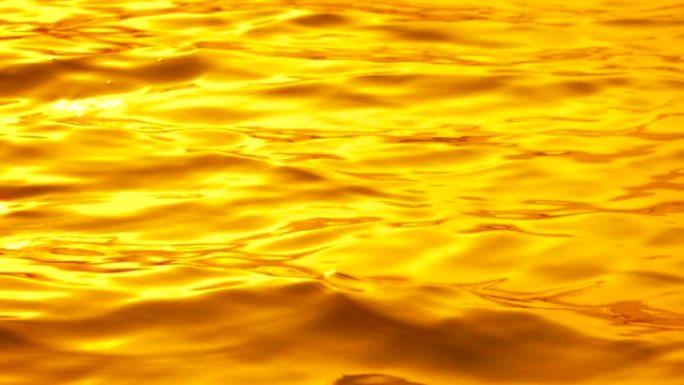 水的涟漪金色水波表面纹理背景