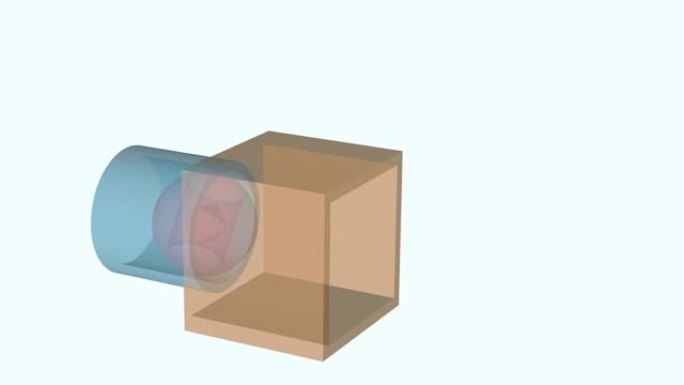 产品设计可视化的x射线动画，3d渲染。