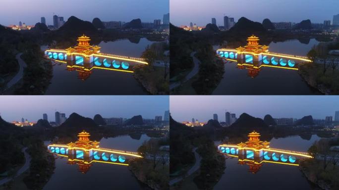 中国桂林临桂环城水上乐园