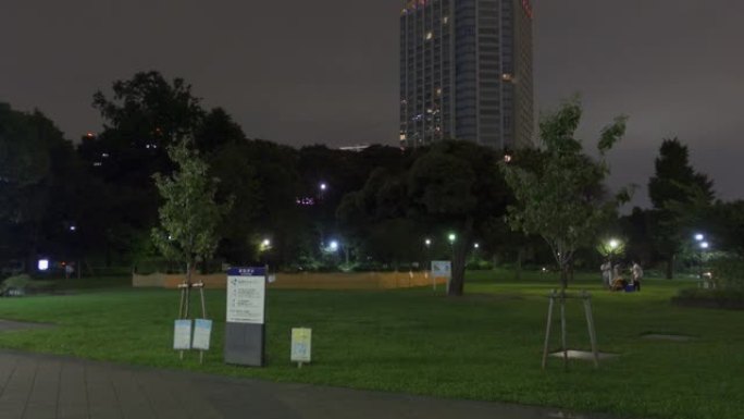 日本芝公园东京夜景