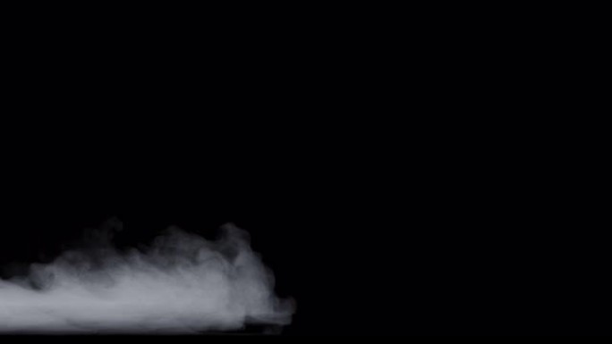 大气神秘的浮雾，现实的烟云，上升的蒸汽。VFX元素。