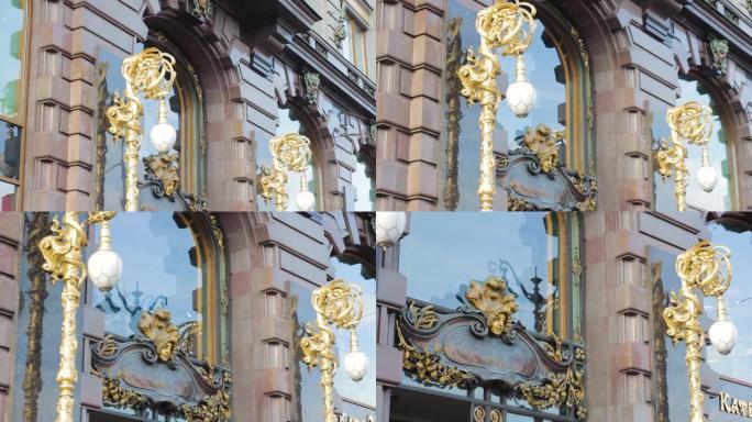 圣彼得堡歌手之家的立面是浅浮雕的华丽