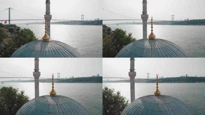 伊斯坦布尔贝勒贝伊清真寺鸟瞰图