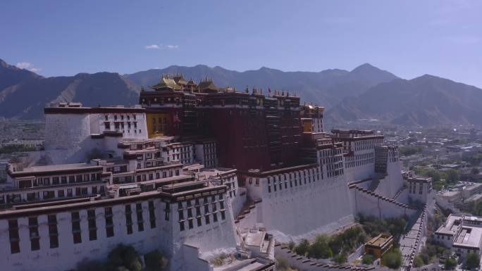 拉萨地标 拉萨城市 西部 藏族