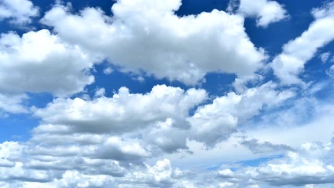 移动云时间流逝云延时摄影蓝色天空
