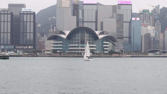 香港维港上的轮船合集