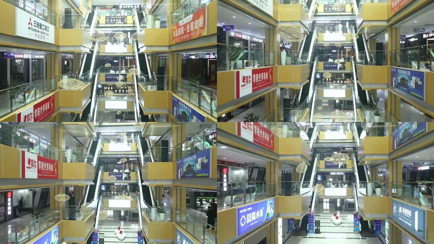 商场 电梯 直梯观赏 楼层 市场