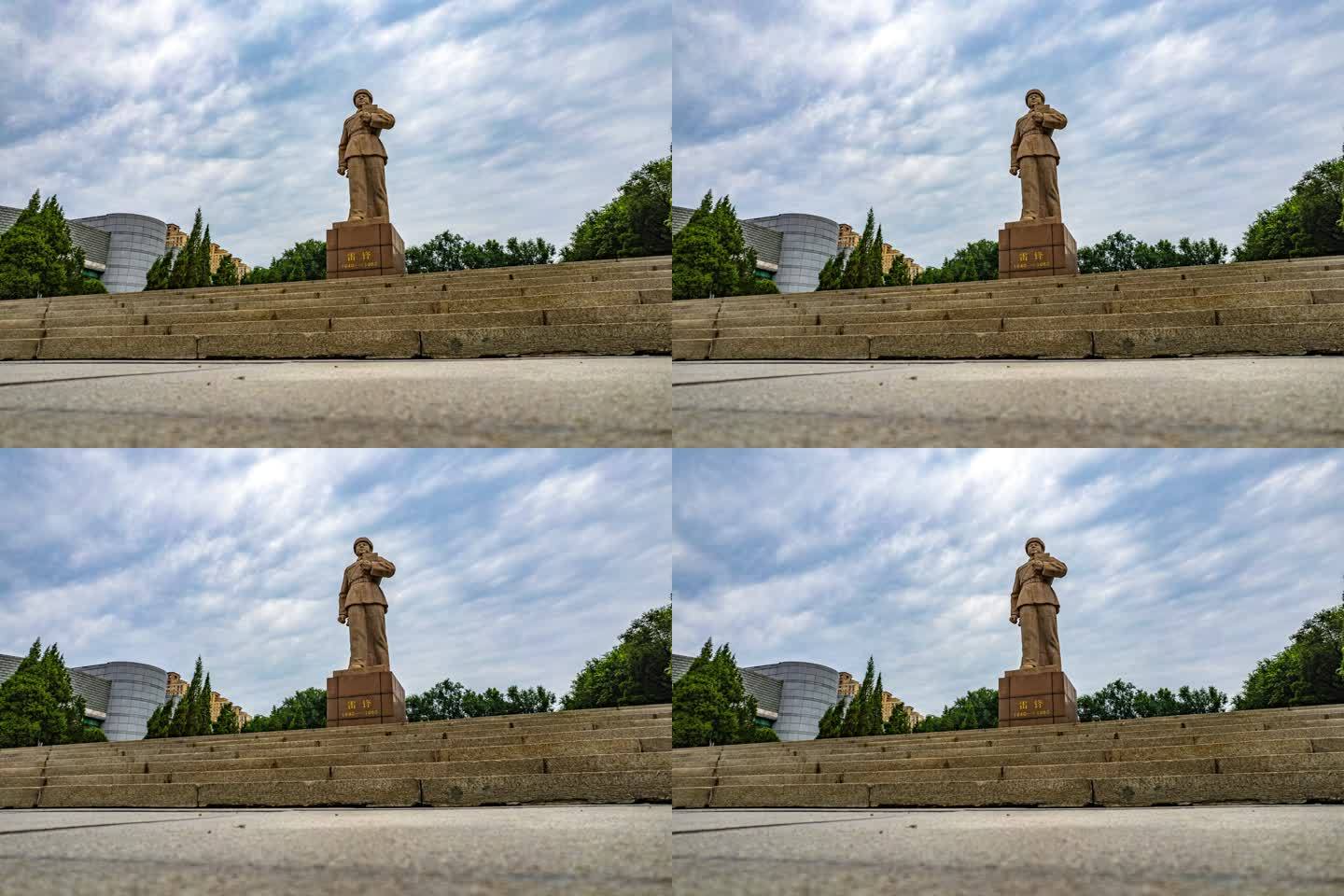 雷锋纪念馆塑像