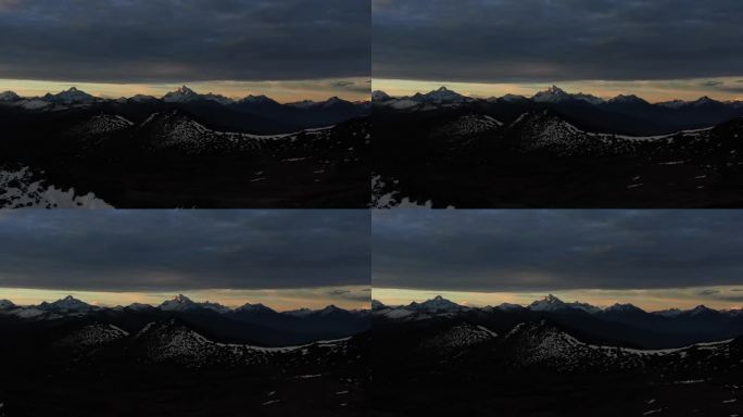 喜马拉雅山脉日出