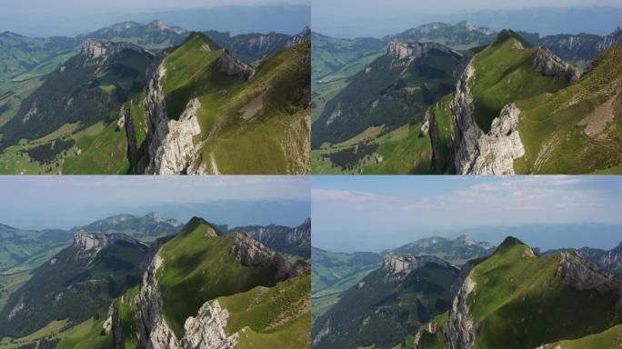 瑞士施文德的马威山脉