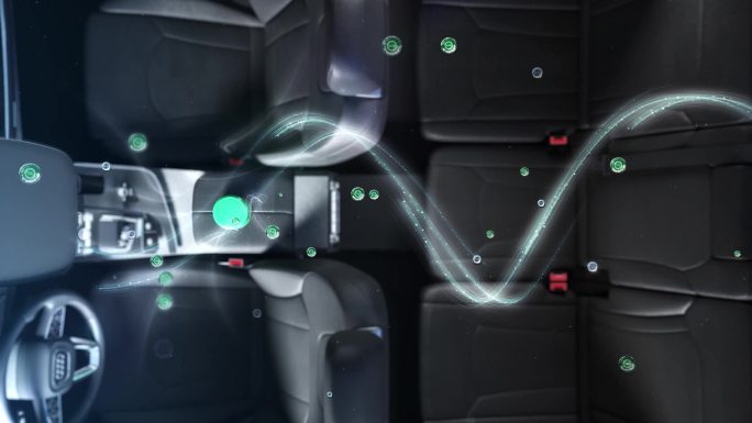 汽车内饰氧气原子产品动画C4D+AE工程