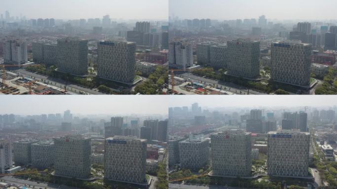 4K原素材-上海漕河泾开发区、新漕泾大厦