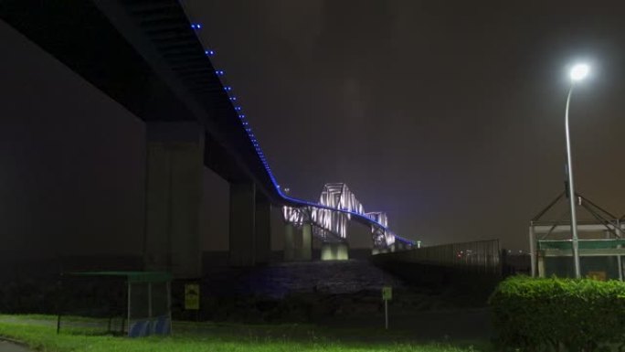 东京门桥夜景