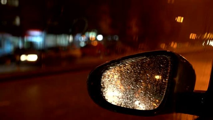 城市的雨夜