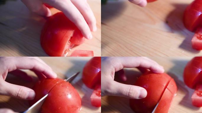 切番茄切番茄美食