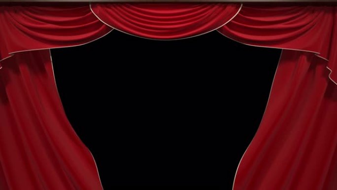 剧院红色窗帘开启器