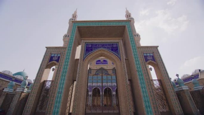 伊拉克埃尔比勒美丽的贾利勒·哈亚特清真寺