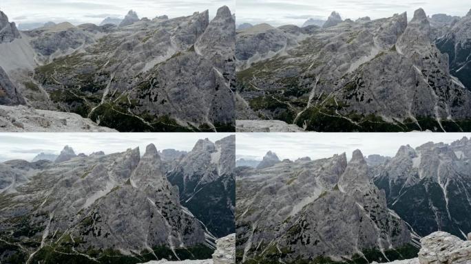 意大利南蒂罗尔著名的via ferrata Alpinisteig和Sexten Dolomites