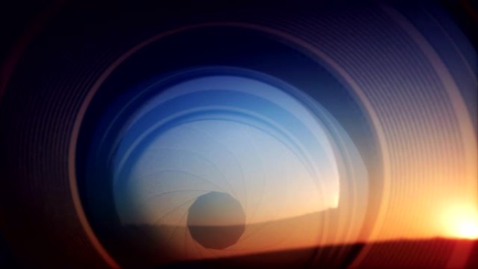 光学透镜光阑微距摄影