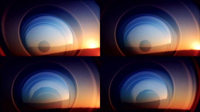 光学透镜光阑微距摄影