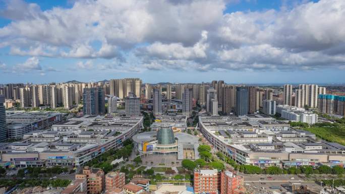 泉州石狮城市服装城大范围延时