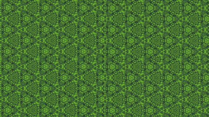 绿色投影的图形效果